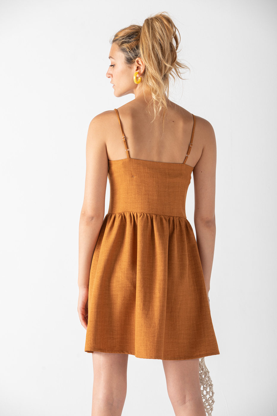 Casual Daytime Dress In Brown Shop from Dresscode, Egypt