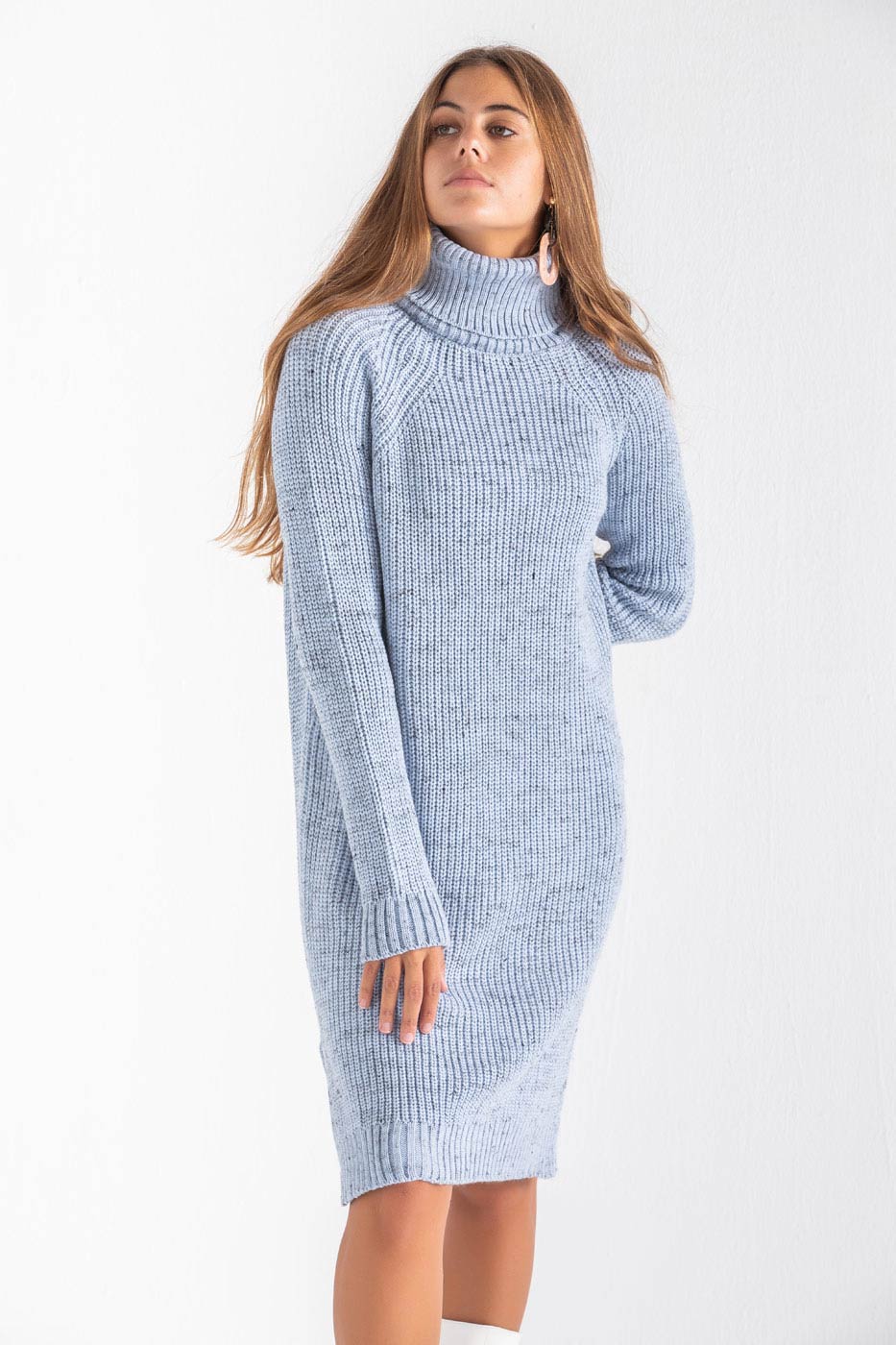 The Knitwear Dress In Blue Dresscode, Egypt