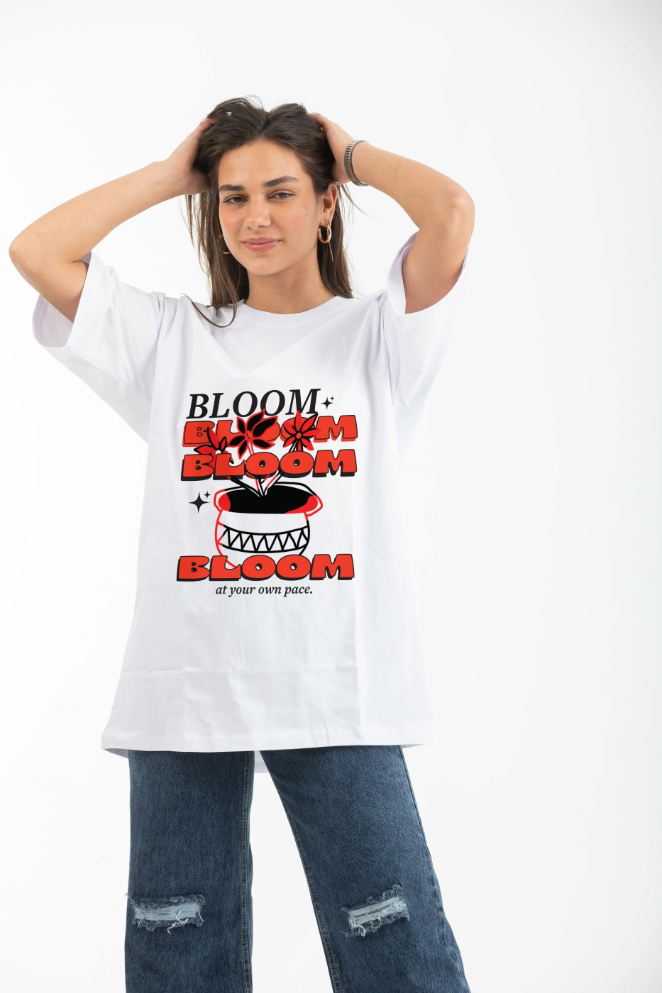 Bloom Letter Graphic T-Shirt thumbnail