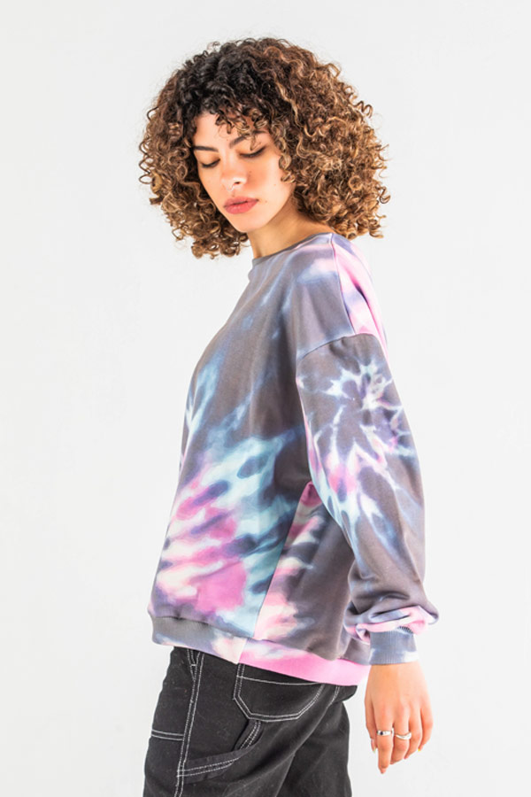 A Tie Dye Black Sweatshirt thumbnail