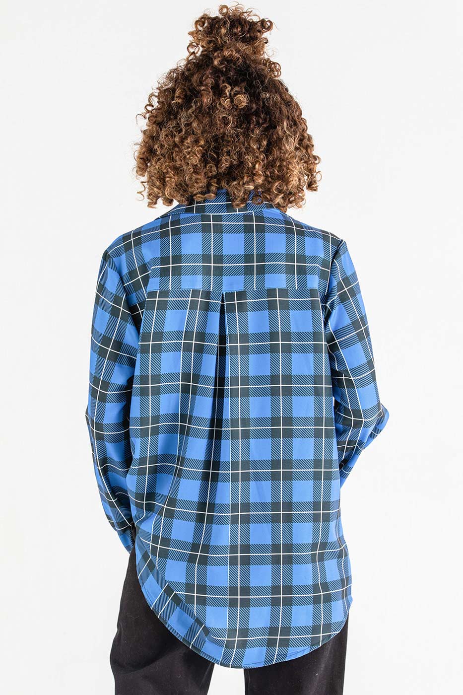 Casual Shirt In Checkered Blue online from Dresscode - Egypt