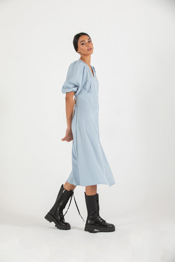 A Retro Blue Dress thumbnail