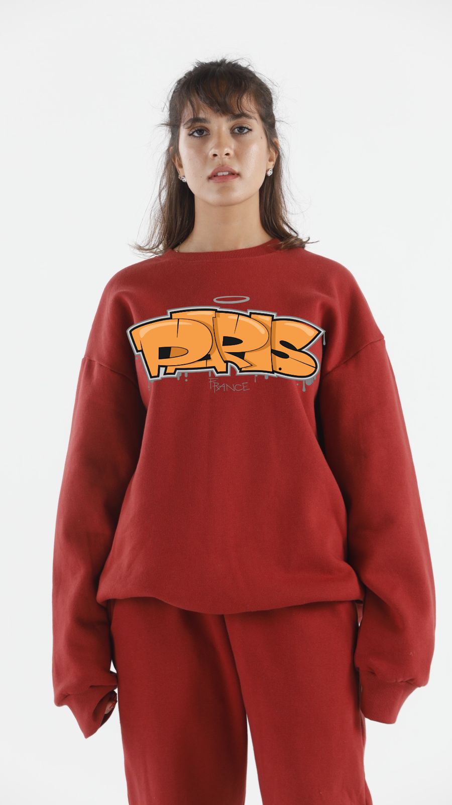 Paris Sweatshirt In Old Brick thumbnail