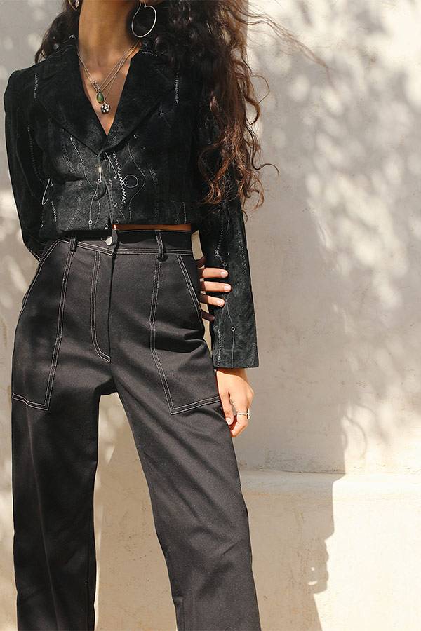 The Must Have Gabardine Pants In Black thumbnail