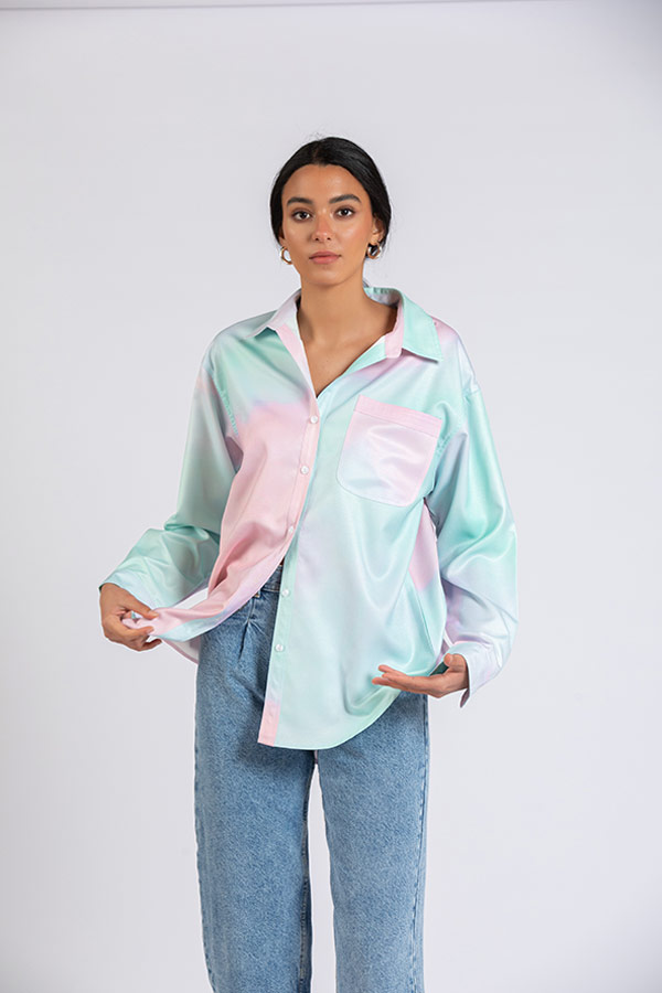 Summer Wheel Buttoned Shirt thumbnail