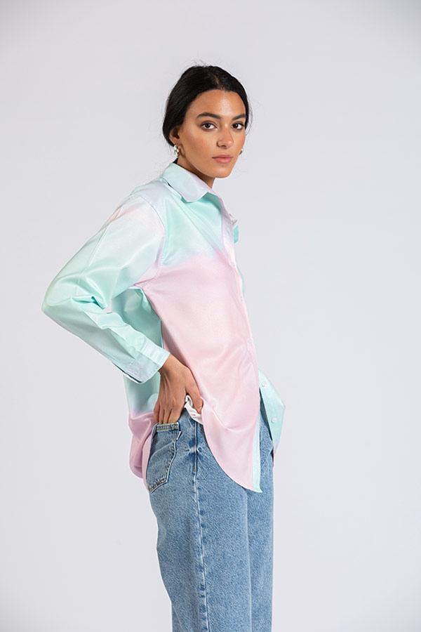 Summer Wheel Buttoned Shirt thumbnail