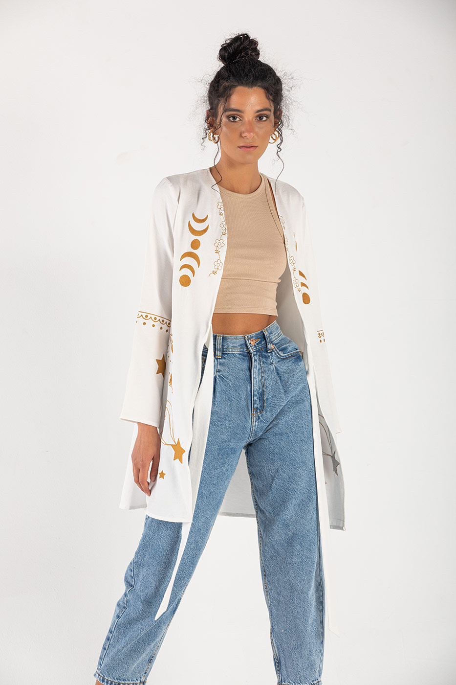 Your Beach Kaftan In White online from Dresscode, Egypt