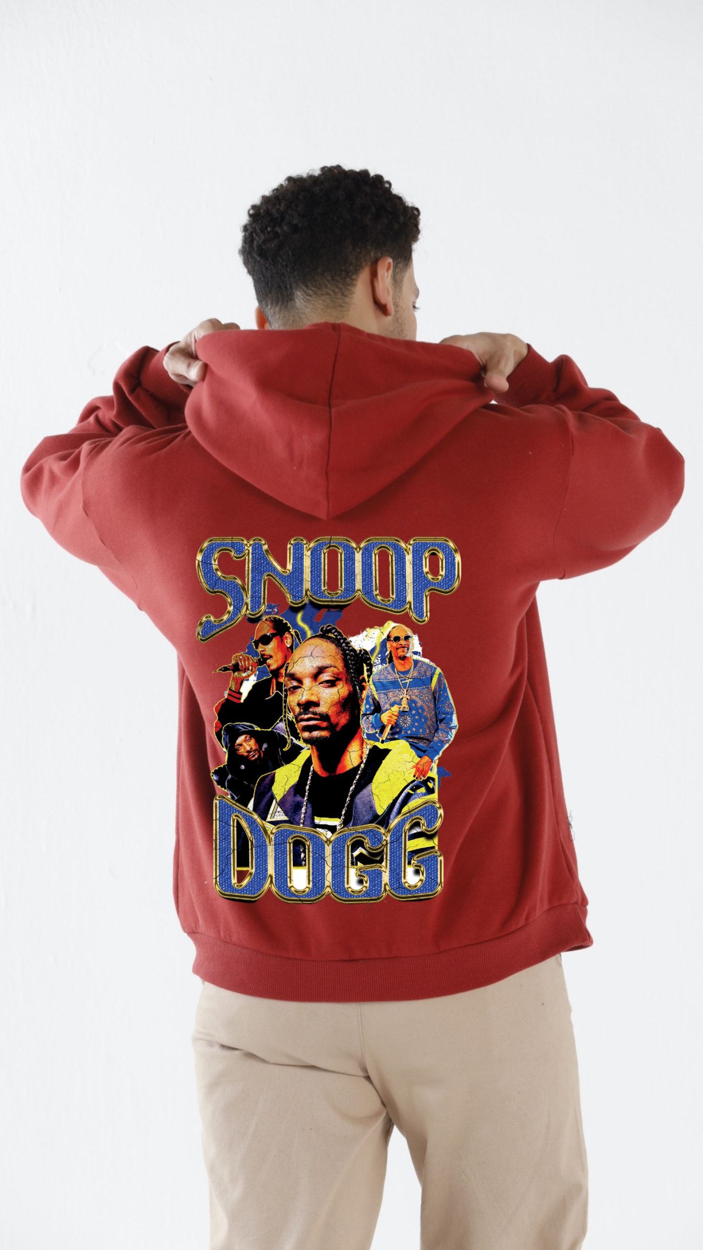 Snoop Dogg hoodie In Brick thumbnail