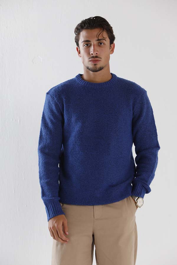 Keep It Simple Sweater In Blue thumbnail
