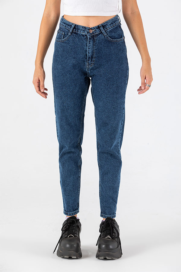 Straight Fit Jeans in Dark Blue – FYI thumbnail