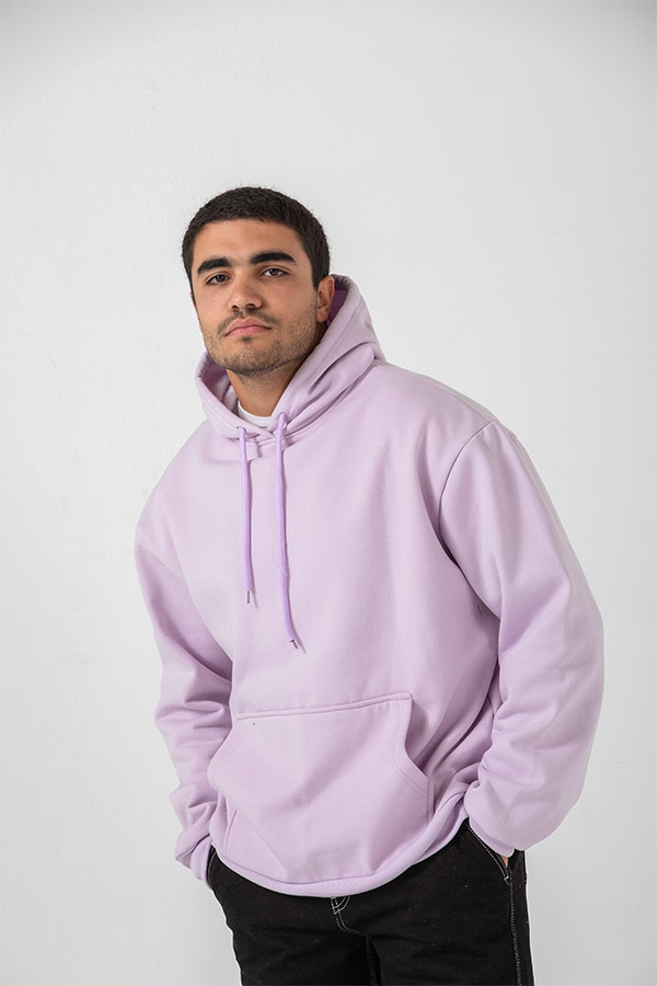 Wide Fit Hoodie In Purple Dresscode, Egypt