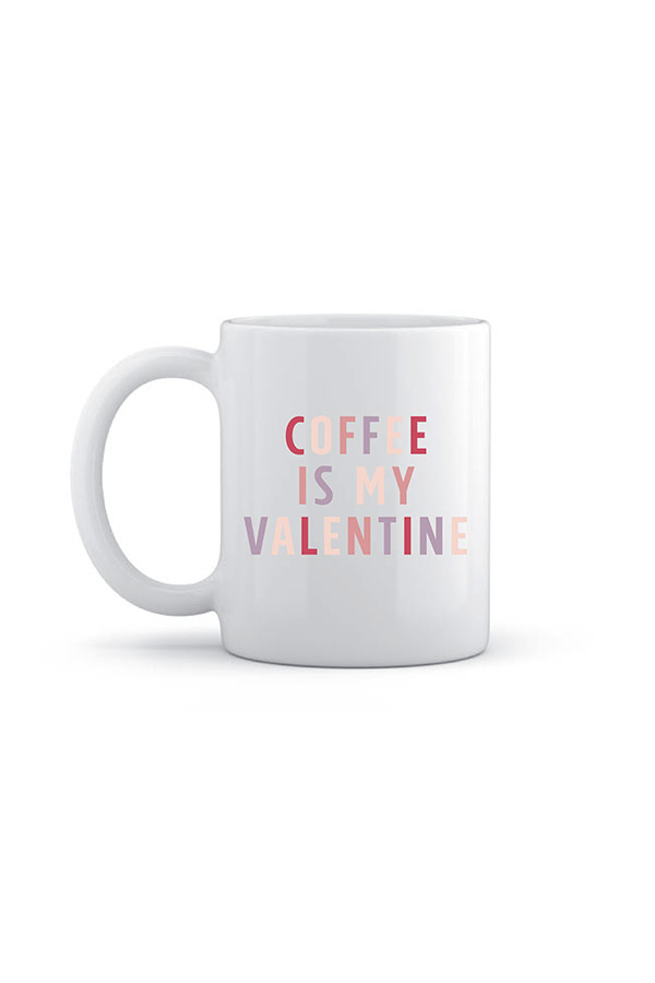 Coffee is my valentine Mug thumbnail