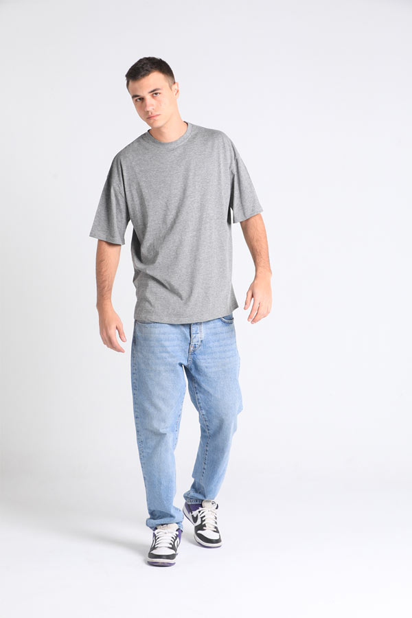 Loose Fit Classic T-Shirt In Grey thumbnail