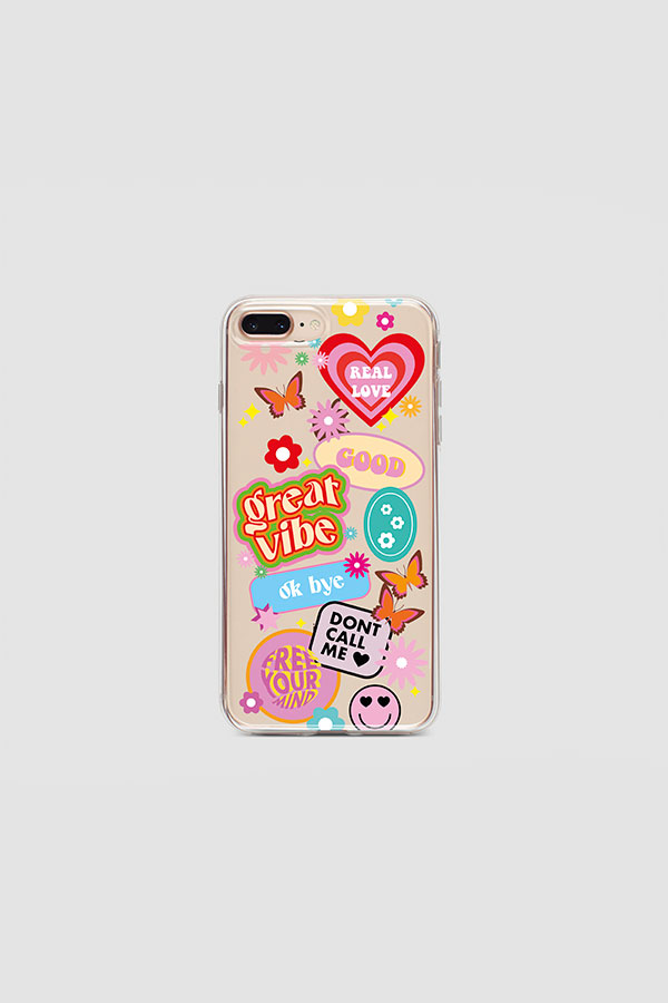 Funky Stickers Phone Case thumbnail