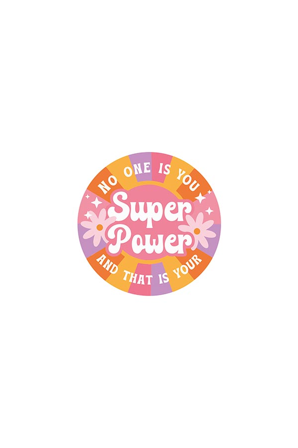 Super Powers Sticker