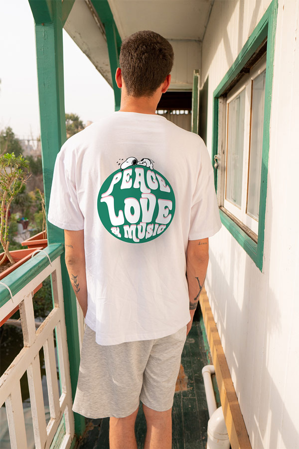 Peace Love & Music T-Shirt thumbnail