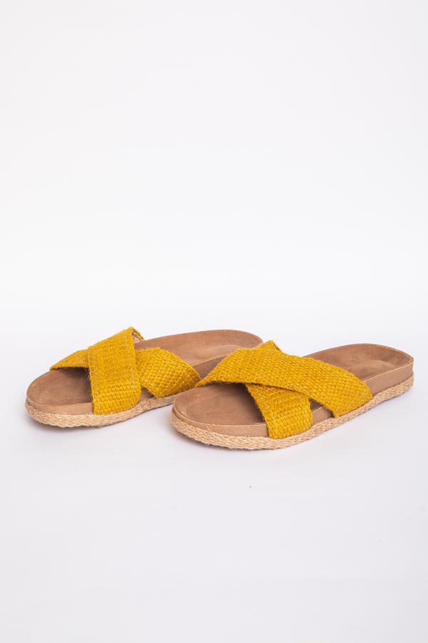 Crossover Slides In Mustard Yellow thumbnail