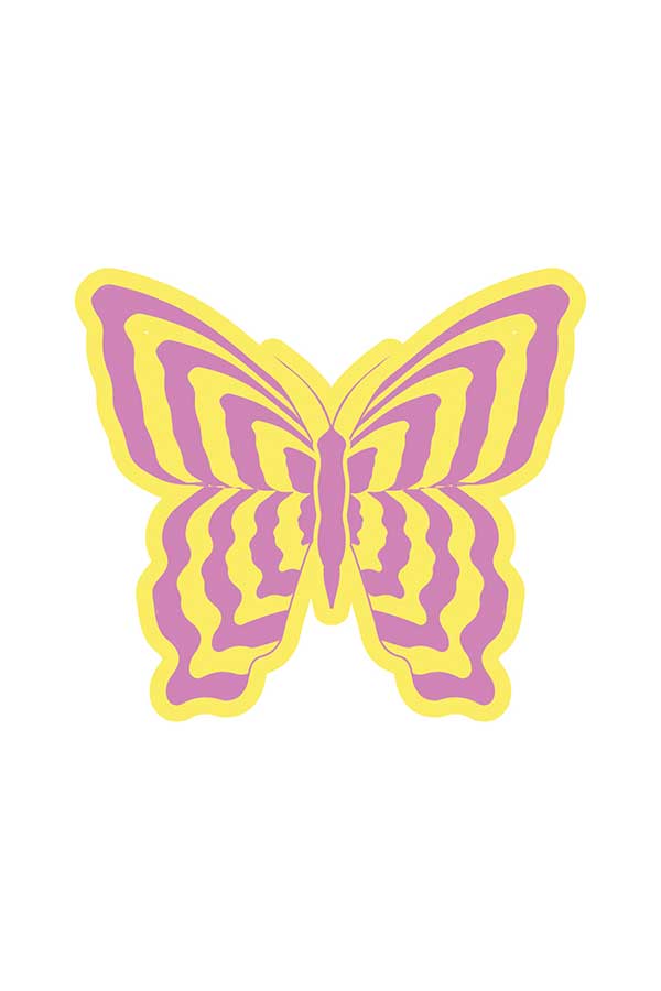 Dazzling Butterfly Sticker thumbnail