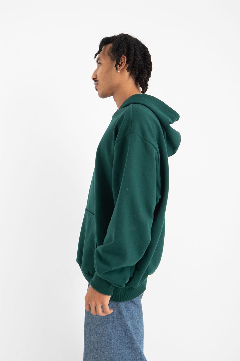 Caution Graphic Emerald Green Hoodie From Dresscode in Egypt