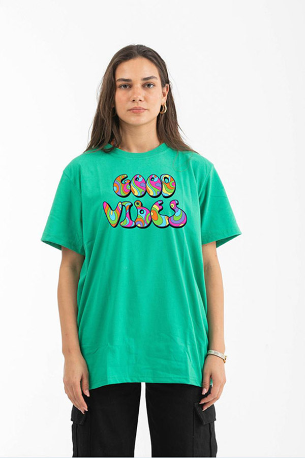 Good vibes Oversized T-Shirt thumbnail