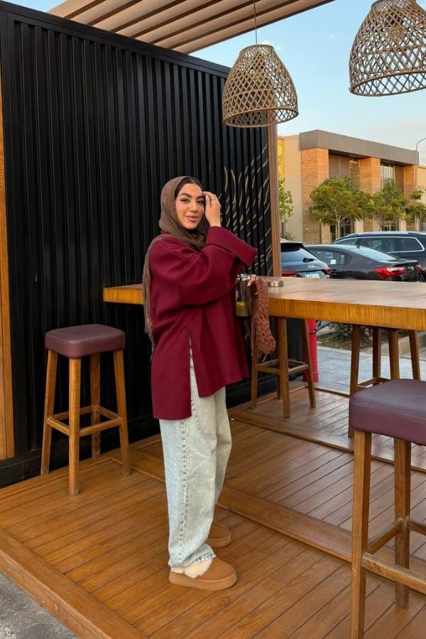 Everyday Burgundy Top thumbnail