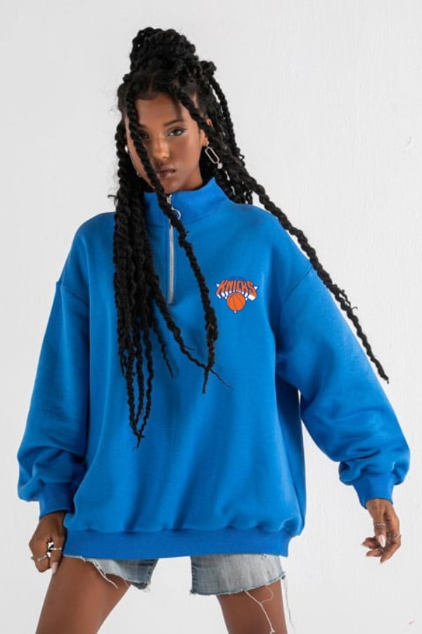 Knicks Zip Up Hoodie thumbnail