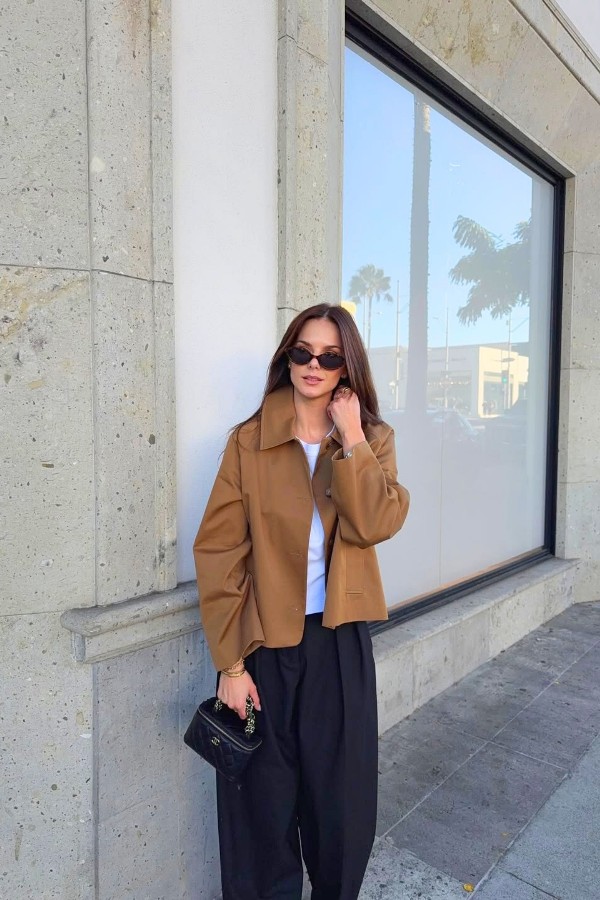 Basic Suede Jacket thumbnail