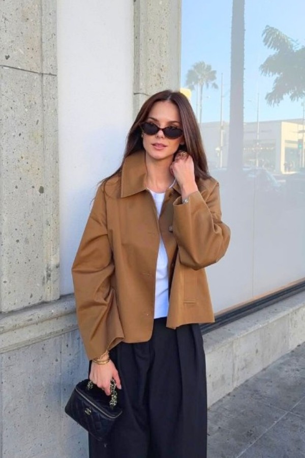 Basic Suede Jacket thumbnail