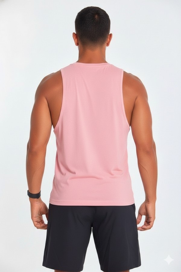 Open Tank Top In Pink thumbnail